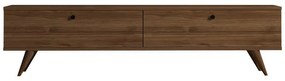 Έπιπλο τηλεόρασης Jate καρυδί 160x25x40 εκ. 160x25x45 εκ.
