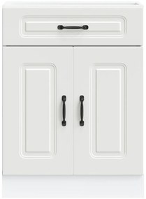 vidaXL ντουλάπι βάσης κουζίνας Kalmar Λευκό από Επεξεργασμένο Ξύλο