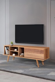Έπιπλο Τηλεόρασης Καρυδί DABIDUL 130x35x18
