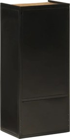 vidaXL Ντουλάπι Μπάνιου 40 x 27 x 90 εκ. Σίδηρο και Μασίφ Ξύλο Μάνγκο