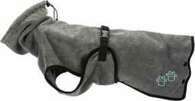 Μπουρνούζι για σκύλο Trixie Γκρι S