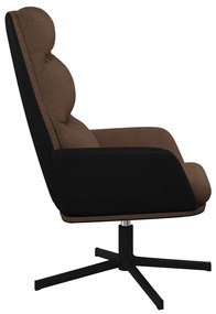 vidaXL Πολυθρόνα Relax Καφέ Υφασμάτινη