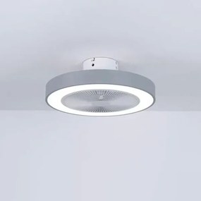 Ανεμιστήρας Οροφής Με Φως Led & Τηλεχειριστήριο 50εκ. Homelighting Marco Grey 77-50622