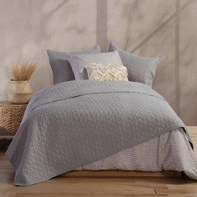 Κουβερλί Candy Grey Nef-Nef Υπέρδιπλο 230x240cm Microfiber-Polyester