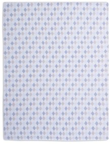 ΚΟΥΒΕΡΤΑ FLEECE ΠΟΛ.SWEET RHOMBUS 110X150 - 110X150 - BLUE 5205495590172