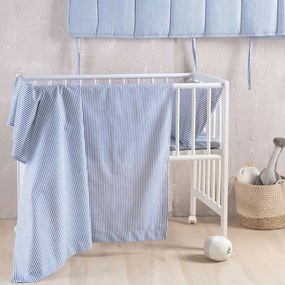 Σεντόνια Κούνιας (Σετ) Rythmos Motiv Blue