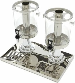 Drinks Dispenser - 2 x 8L - Central Cooling Tube - Works Without Power