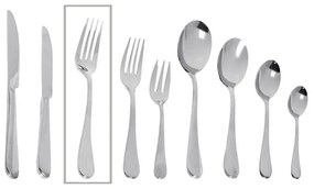 Πιρούνι Φαγητού Benefit 20.7cm 18/0 Σετ 6 τμχ Cus404K12 Silver Espiel Stainless Steel
