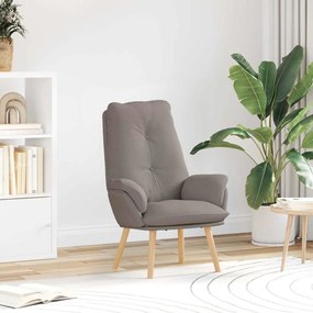 vidaXL Πολυθρόνα Taupe 69 x 74 x 93 εκ. Ύφασμα και Κόντρα Πλακέ