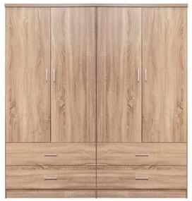 ΣΕΤ 2 ΤΜΧ ΝΤΟΥΛΑΠΑ 4ΦΥΛΛΗ ΜΕ 4 ΣΥΡΤΑΡΙΑ SONAMA 160X42X181 HM11349.02