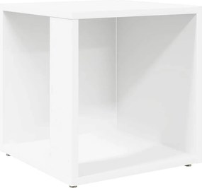 vidaXL Τραπέζι Βοηθητικό Λευκό 33 x 33 x 34,5 εκ. από Επεξ. Ξύλο