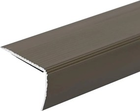 vidaXL Προστατευτικά ακμών σκάλας 30 pcs Καφέ 67 x 3.5 x 3 εκ