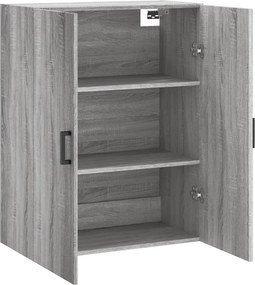 vidaXL Ντουλάπι Τοίχου Γκρι Sonoma 69,5 x 34 x 90 εκ.