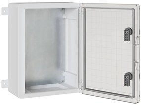 vidaXL Ντουλάπι Ελέγχου Γκρι 30 x 16.5 x 40 εκ. ΑΒΣ Πλαστικό
