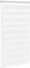 vidaXL Ζέβρα τυφλή Καφέ Πλάτος υφάσματος 80,9 εκ. Πολυεστέρας