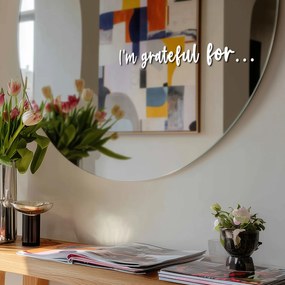 Αυτοκόλλητο για καθρέφτη S29 – I’m grateful for...