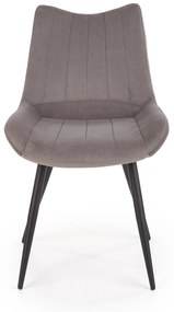 K388 chair, color: grey DIOMMI V-CH-K/388-KR-POPIELATY