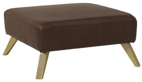 Artekko Σκαμπώ NIL 80x80x47 ύφασμα Vena 04 και ξύλινα πόδια Artekko 783-7122