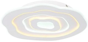 Πλαφονιέρα Φωτιστικό Οροφής LED 24W Λευκό Jacks 41769-24 Globo Lighting-41769-24-Λευκό 41769-24