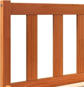 vidaXL Σκελετός Κρεβ. Χωρίς Στρώμα Καφέ Κεριού 75x190 εκ Μασίφ Πεύκο