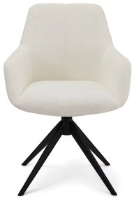 Helena Dining Chair with Armrests White