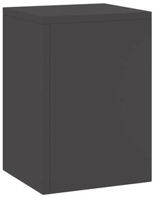 vidaXL Στήριξη φυτών 2 pcs Μαύρο 24 x 24 x 35 εκ. Ατσάλι