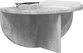 vidaXL Ράφι Τοίχου 2 τμχ. Σκυρόδεμα Γκρι 38 x 19 x 19 εκ