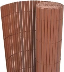 vidaXL Περίφραξη Κήπου Διπλής Όψης Καφέ 110 x 300 εκ.