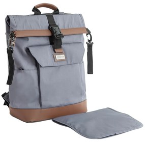 Τσάντα Αλλαξιέρα Backpack (38x20x50) Bebe Stars Grey 595-182