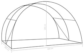 ΘΕΡΜΟΚΗΠΙΟ 8 Μ² 2 X 4 X 2 Μ. 48159