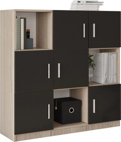 Multi Purpose Cabinet Vo7-Ob Oak
Black