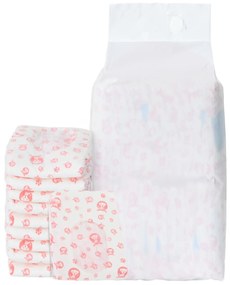 vidaXL Μίας χρήσης πάνα σκύλου θηλυκή 30 pcs Λευκό L