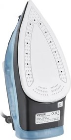 VEVOR Steam Iron 1600W Iron for Clothes Auto Shut-Off Self-Cleaning for Ironing
