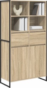 vidaXL Πλαϊνό γραφείο Σονόμα 81 x 36 x 150.5 εκ. Επεξεργασμένο ξύλο
