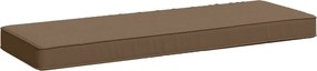 vidaXL Μαξιλάρια Πάγκου 2 Τεμαχίων VUGHT 2 pcs 100% Πολυεστέρας Taupe