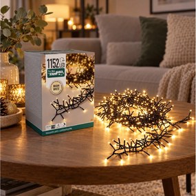ΣΥΡΜΆΤΙΝΑ &amp; PVC ΛΑΜΠΆΚΙΑ LED TREECLUSTER 1152LED WARM WHITE