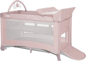 BABY COT TORINO 2 LAYERS PLUS PINK