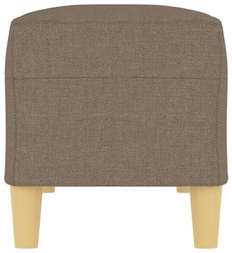 vidaXL Πάγκος Taupe 100x35x41 εκ. Υφασμάτινος