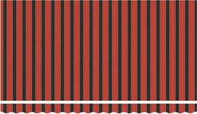 vidaXL Αναδιπλούμενη τέντα Πορτοκαλί 350 x 200 cm ύφασμα