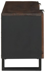 vidaXL Έπιπλο Τηλεόρασης 105x33.5x46 εκ. Μασίφ Ξύλο Μάνγκο