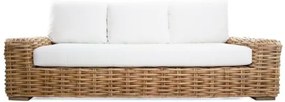 Καναπές Τριθέσιος Cirebon Natural (215x80x70) Soulworks 0100050