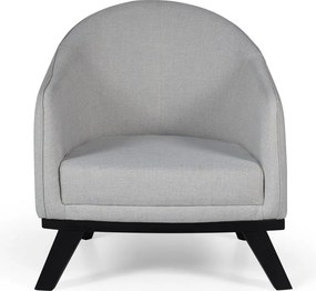 Wing Chair Leon - Light Grey Light Grey