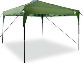 vidaXL Σκηνή Σκίασης Πράσινο 290 x 290 x 251 εκ. ύφασμα
