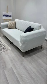 Stewehome Σετ καλύμματα καναπέ από πολυεστέρα και βαμβάκι με ριγέ σχέδιο 180x230 cm