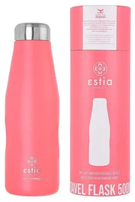 ESTIA ΘΕΡΜΟΣ TRAVEL FLASK SAVE THE AEGEAN 500ml FUSION CORAL