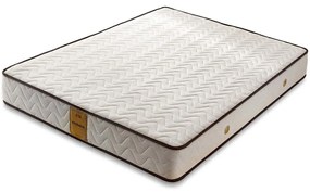 Στρώμα Visco Exclusive Luxury 480NRN1174 120x200cm Memory Foam/Pocket Spring White-Brown Single
