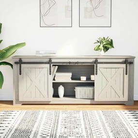 vidaXL Κιτ συρόμενης ντουλάπας 152 cm Ανθρακούχο ατσάλι