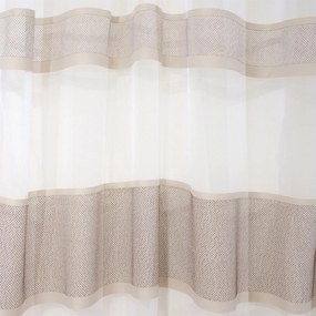 Κουρτίνα με Τρέσα 140x270 Cuba 7 Beige Anna Riska