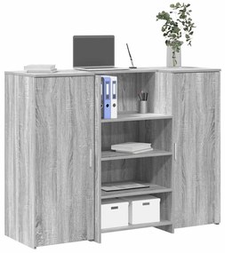 vidaXL Γραφείο υποδοχής 135x50x103,5 εκ. Επεξεργασμένο Ξύλο