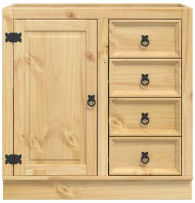 vidaXL Ντουλαπιού (Cabinet) SKI Μέλι Καφέ 80 x 46 x 81 εκ